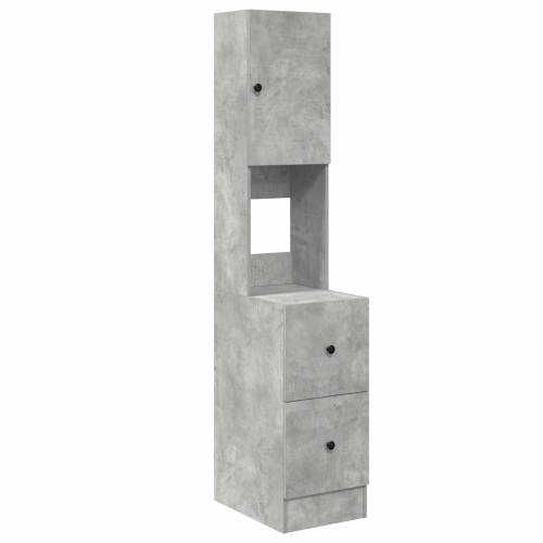 Kuhinjski Ormar Beton Sivi 35x50x180 cm Inženjerski Drveni Cijena