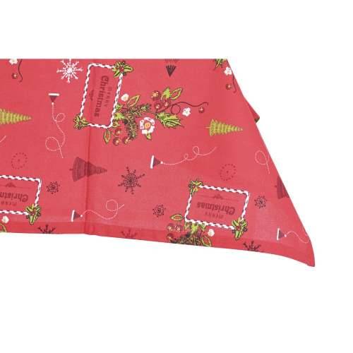 Set posteljine za stol DKD Home Decor Bijela Crvena Zelena Bež (5 Dijelovi) (2 kom.) Cijena