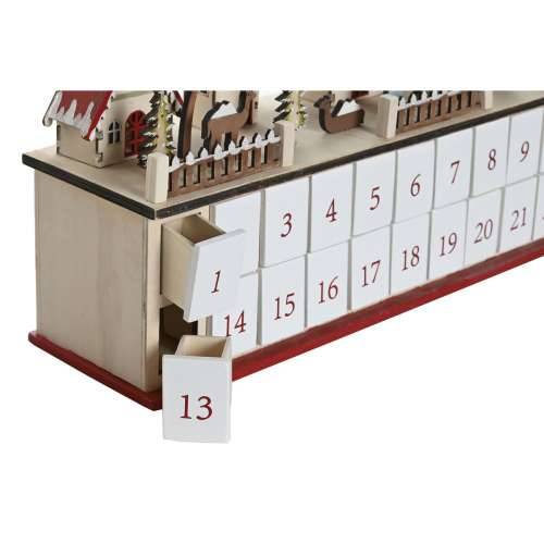 Kalendar Advent DKD Home Decor Drvo 45 x 11 x 23 cm (2 kom.) Cijena