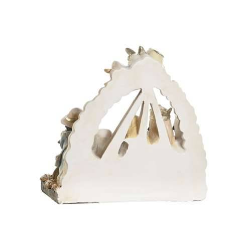 Božićne jaslice DKD Home Decor Plava Bijela Smeđa Smola 23,5 x 8 x 20,5 cm (2 kom.) Cijena