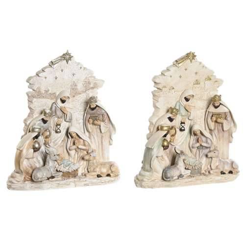 Svijeća DKD Home Decor Plava Bijela Roza Smola 24 x 8 x 27,5 cm (2 kom.) Cijena