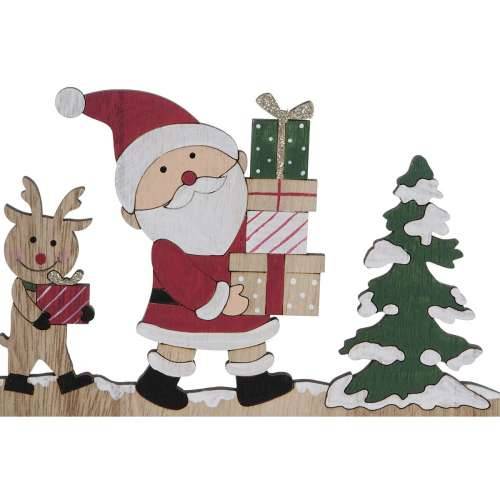 Kalendar Advent DKD Home Decor Drvo MDF 45 x 1 x 19 cm 45 x 2 x 19 cm (2 kom.) Cijena