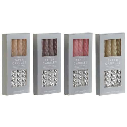 Svijeće DKD Home Decor Dvobojan 2 x 2 x 18,5 cm (4 Dijelovi) (4 kom.) Cijena