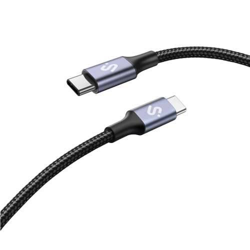 Kabel USB-C u USB-C Subblim PLUS Crna 1 m Cijena