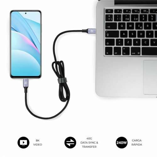 Kabel USB-C u USB-C Subblim HIGH Crna 1,5 m Cijena