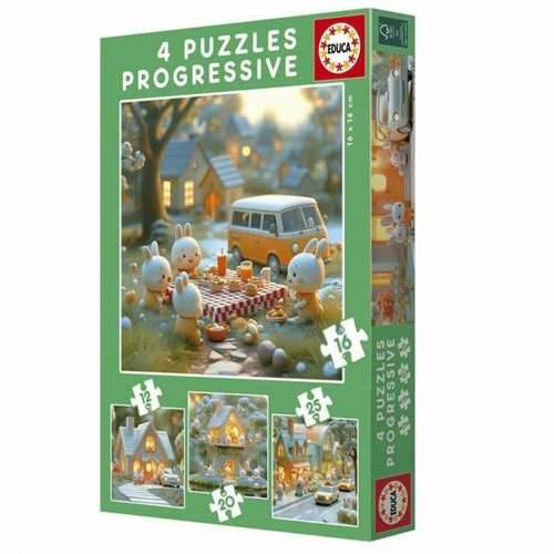 Puzzle Educa Zec 12 Dijelovi 16 Dijelovi 20 Dijelovi 25 Dijelovi (4 kom.) Cijena