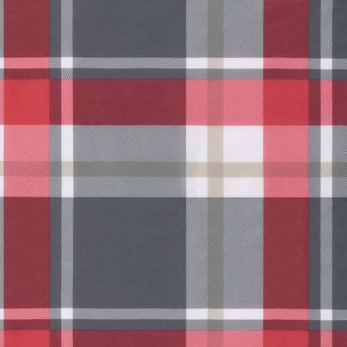 Jastuk za palete crveni karirani 120 x 80 x 12 cm od tkanine - Crveni karirani uzorak 120 x 80 x 12 cm 1 Cijena