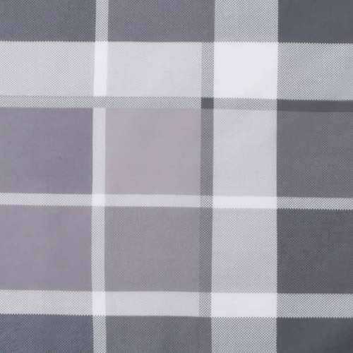 Jastuk za palete sivi karirani 120 x 80 x 12 cm od tkanine - Sivi karirani uzorak 120 x 80 x 12 cm 1 Cijena