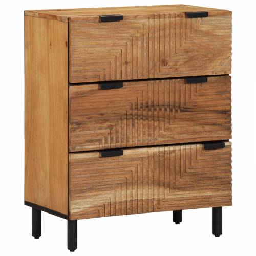 ormarići 2 kom smeđi 60x33x75 cm masivno drvo bagrema Cijena