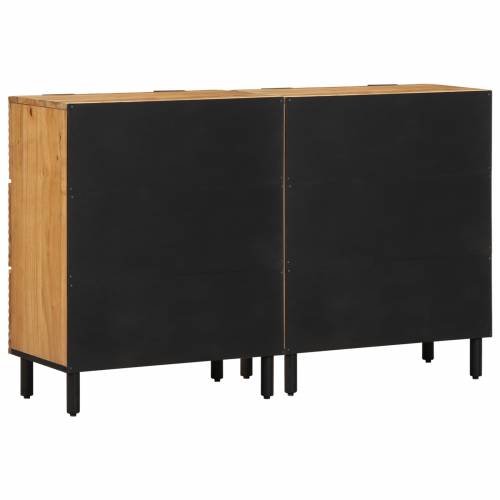 ormarići 2 kom smeđi 60x33x75 cm masivno drvo bagrema Cijena