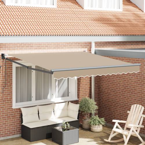 Automatska uvlačiva tenda Bež 300x250 cm Cijena