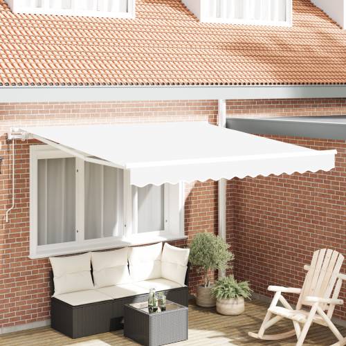 Automatska povlačna tenda bijela 300x250 cm Cijena