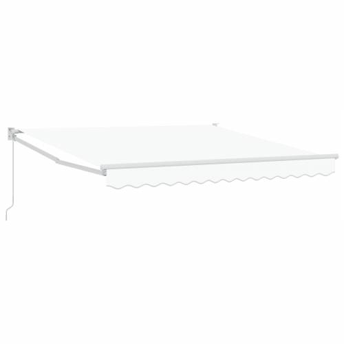 Ručna uvlačiva tenda bijela 300x250 cm Cijena