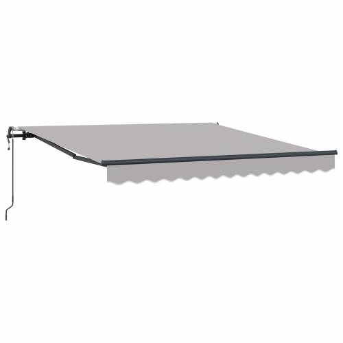 Automatska uvlačiva tenda svjetlosiva 300x250 cm Cijena