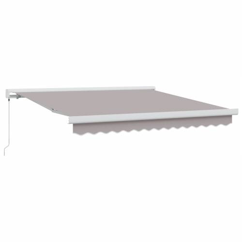 Ručna uvlačiva tenda svjetlosiva 300x250 cm Cijena
