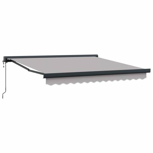Automatska Uvlačiva Tenda Svjetlosiva 300x250 cm Cijena