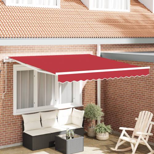 Crvena automatska uvlačiva tenda 300x250 cm Cijena