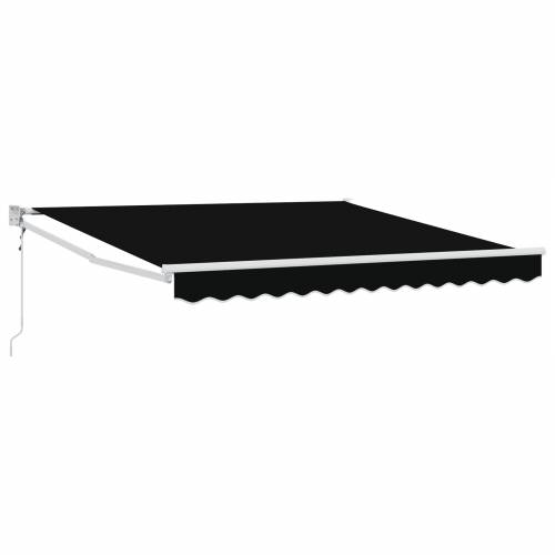 automatska uvlačiva tenda crna 350x250 cm Cijena
