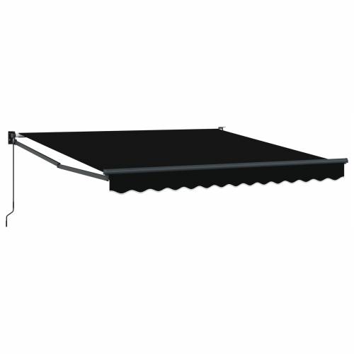 Ručna Vučna Tenda Crna 350x250 cm Cijena