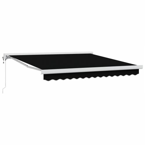 automatska uvlačiva tenda crna 350x250 cm Cijena