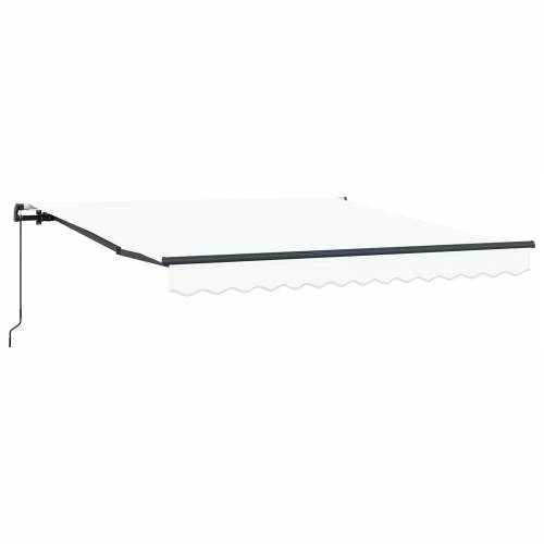 Ručno zakretne tende Bijela 350x250 cm Cijena