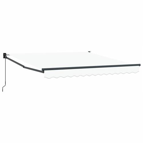 Ručna Uvlačiva Tenda Bijela 350x250 cm Cijena
