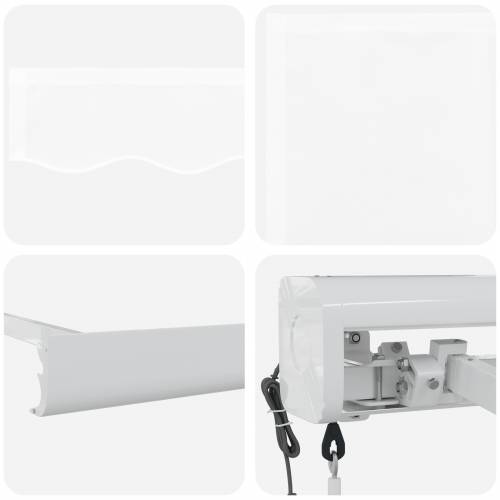 automatska uvlačiva tenda bijela 350x250 cm Cijena