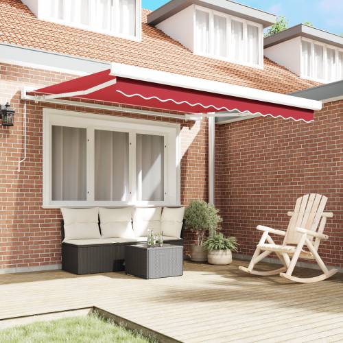 Ručno Uhvatišna Tenda Crvena 350x250 cm Cijena