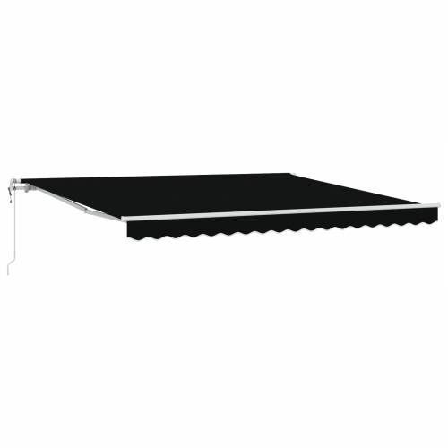 Automatska uvlačiva tenda Crna 400x300 cm Cijena