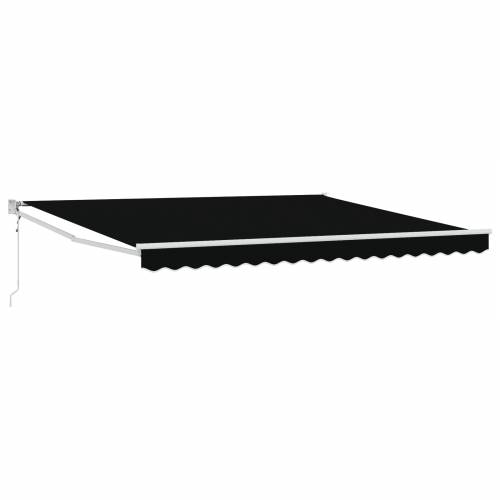 Automatska uvlačiva tenda Crna 400x300 cm Cijena