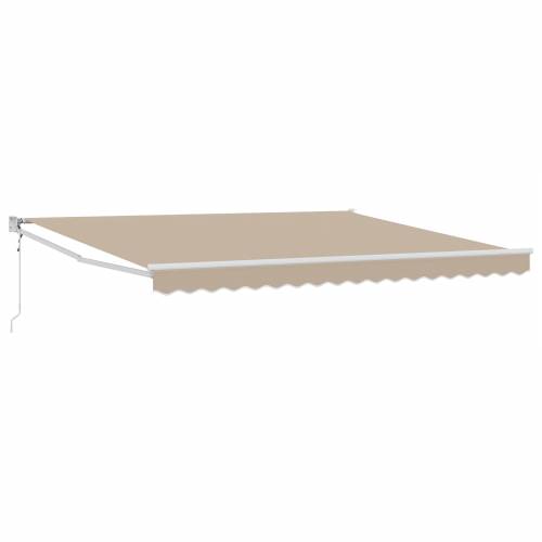 Automatska Uvlačiva Tenda Bež 400x300 cm Cijena