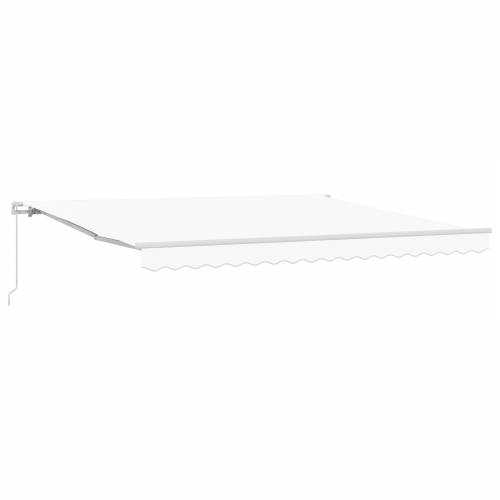 ručno uvlačiva tenda bijela 400x300 cm Cijena
