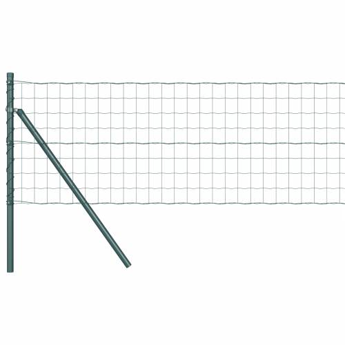 Euro ograda s 13 stupova 0.6x50 m Galvanizirana čelična zelena Cijena