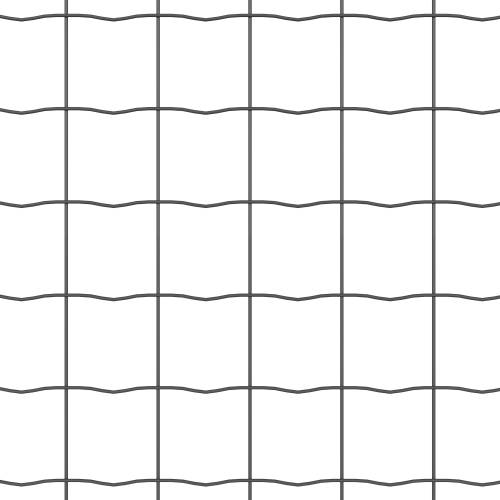 Euro Ograda s 13 Postova 0.8x25 m Galvanizirani Čelik Siva Cijena