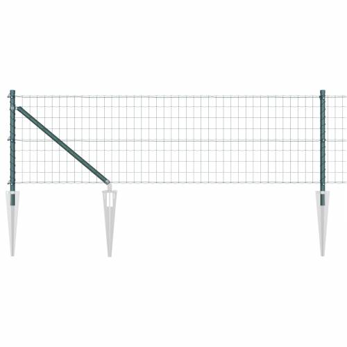 Euro Ograda s 13 šiljkom 0.4x50 m Galvanizirani čelik Zeleni Cijena