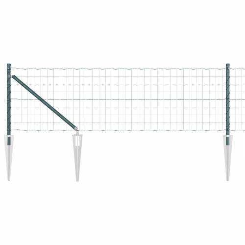 Euro Ograda s 13 Šiljaka 0.6x50 m Galvanizirani Čelik Zelena Cijena