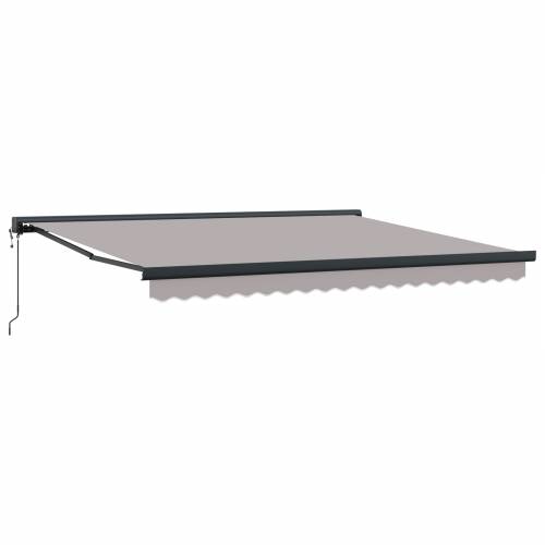 Automatska uvlačiva tenda svjetlosiva 400x300 cm Cijena