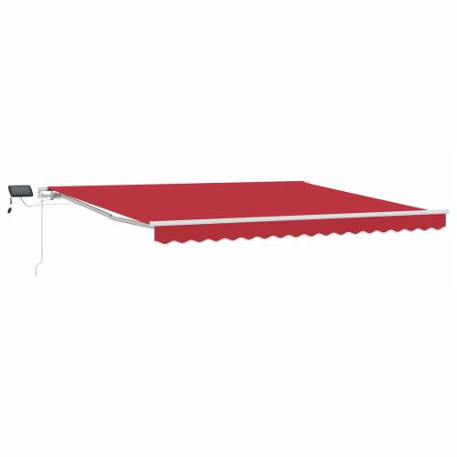 Ručna Uvlaka Tenda sa LED Crvena 400x300 cm Cijena
