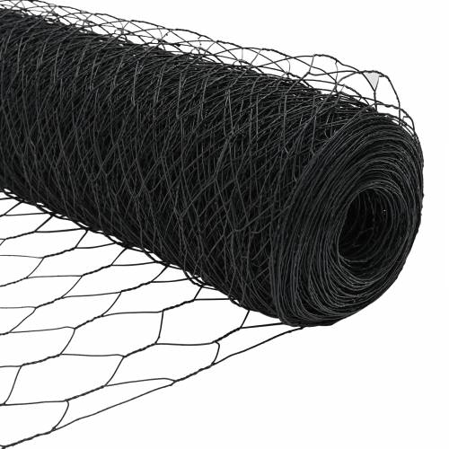 Heksagonalna Ograda Siva 1.5x10 m Čelik Cijena
