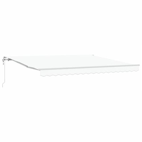 Automatska uvlačiva tenda bijela 400x350 cm Cijena