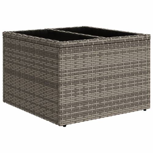 8 Dijelni Vrtni Sofa Set s Jastučićima Sivi Poli Ratan Cijena
