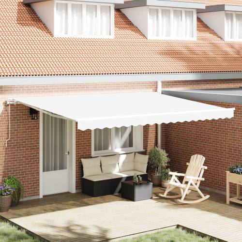 Automatska uvlačna tenda Bijela 450x300 cm Cijena