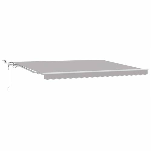 Automatska uvlačiva tenda s LED svjetlom svjetlosiva 450x300 cm Cijena
