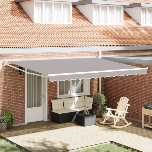 Automatska Skalabilna Tenda Svijetlosiva 450x300 cm Cijena