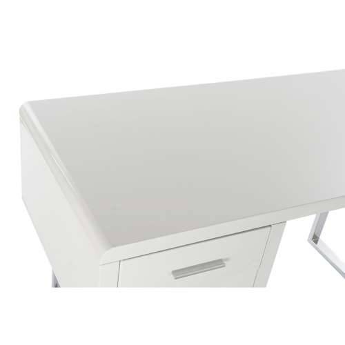 Pisaći stol DKD Home Decor Bijela Srebrna Metal Drvo MDF 120 x 55 x 76 cm Cijena