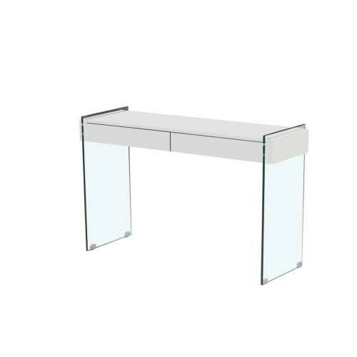 Konzola DKD Home Decor Bijela Providan Kristal Drvo MDF 120 x 40 x 76 cm (1 kom.) Cijena