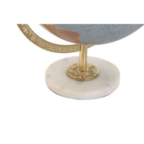 Ukrasna figura Home ESPRIT Plava zlatan moderan 22 x 20 x 30 cm Globus Cijena