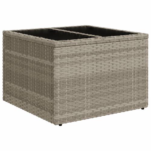 set vrtne sofe od 11 komada s jastučićima sivi Poly Rattan Cijena