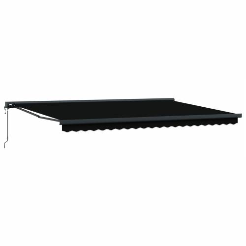 automatska uvlačna tenda crna 500x300 cm Cijena