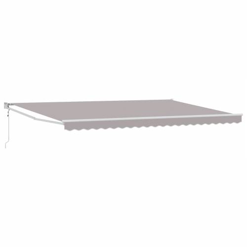 Automatska Uvlačiva Tenda Svijetlo Siva 500x300 cm Cijena
